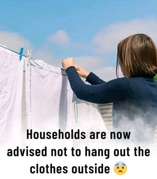 Why Is It Not Recommended To Hang Out The Clothes Outside  REASON WHY IS IN THE COMMENTS BELOW ⬇️