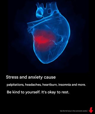 7 symptoms caused by stress and anxiety  Full article 👇 💬👇👇
