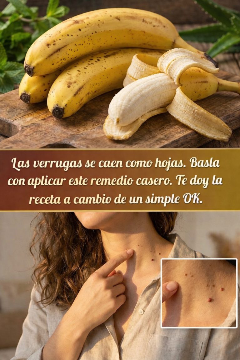 Con este sencillo remedio casero, las verrugas se desprenden como hojas. Te doy la receta a cambio de un simple “OK”. La receta está en el primer comentario.