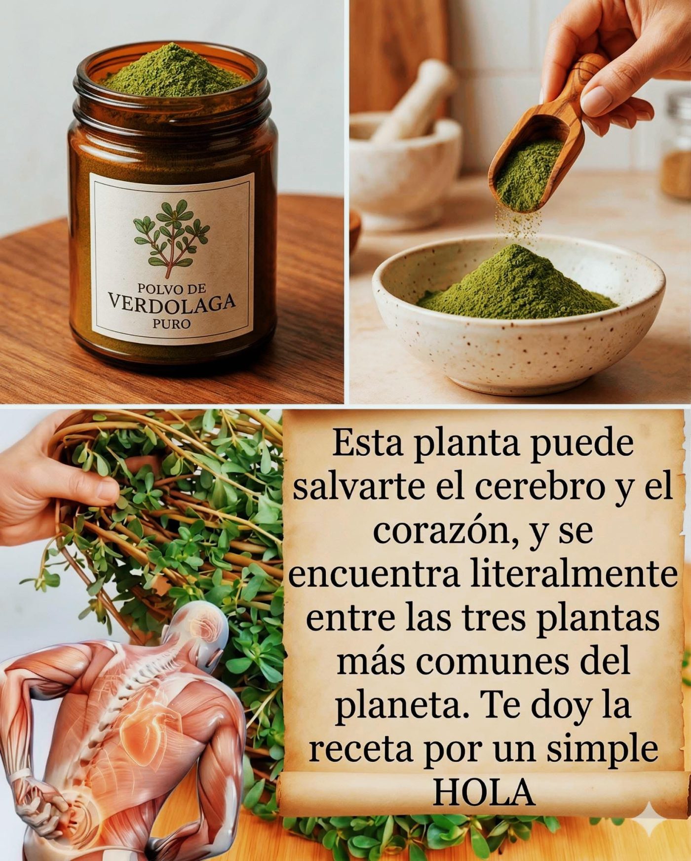 Verdolaga: la planta humilde del patio con grandes beneficios medicinales