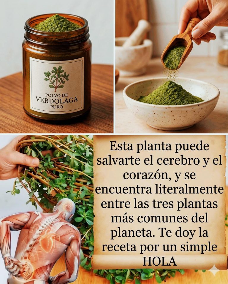 Verdolaga: la planta humilde del patio con grandes beneficios medicinales
