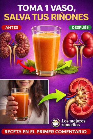Bebida natural para apoyar los riñones, las vías urinarias y la salud de la próstata