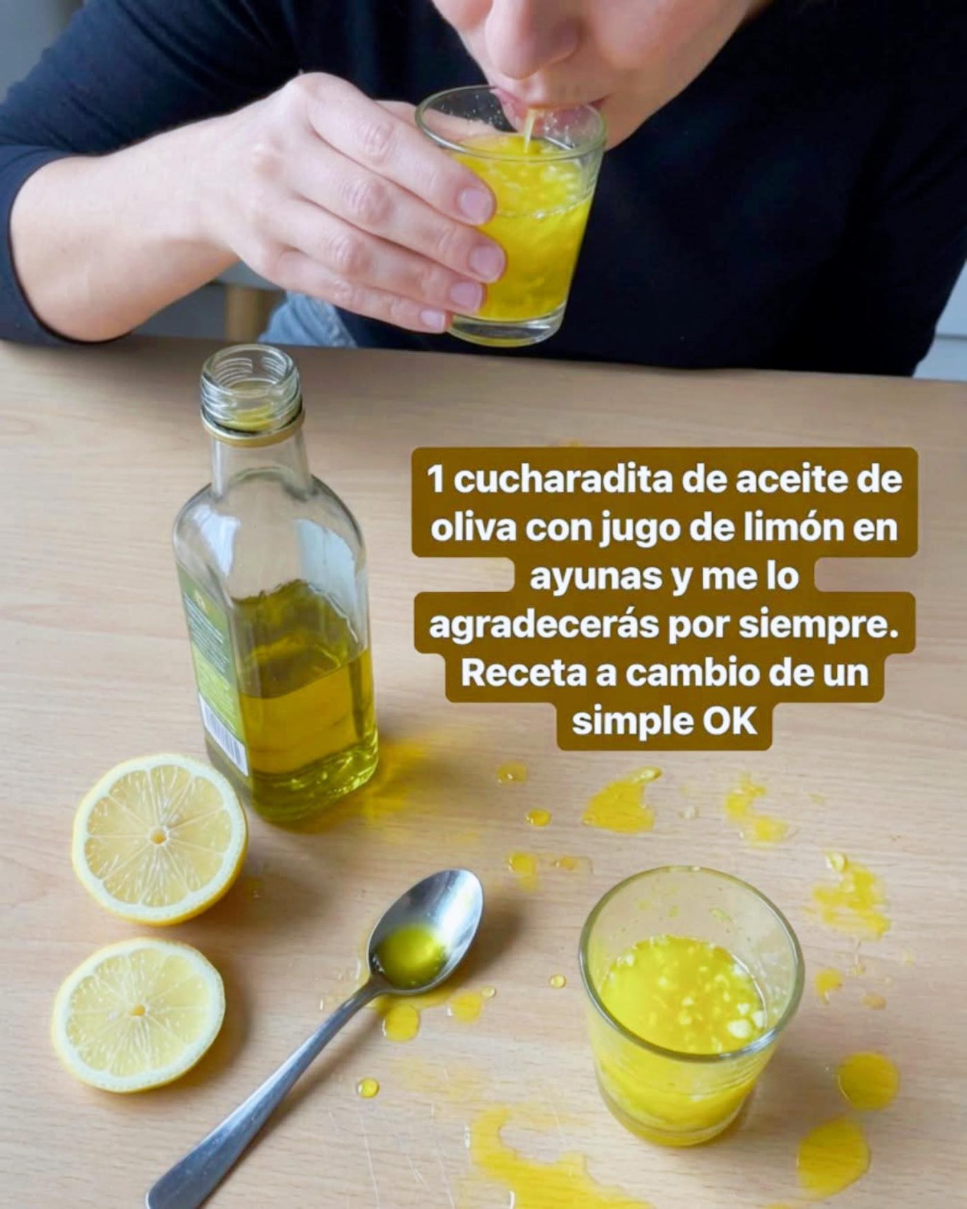 Los 20 Beneficios de Tomar Aceite de Oliva con Limón en Ayunas