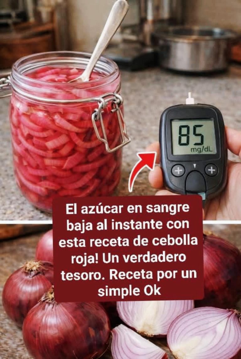 Cebolla morada para bajar el azúcar en sangre: recetas y beneficios