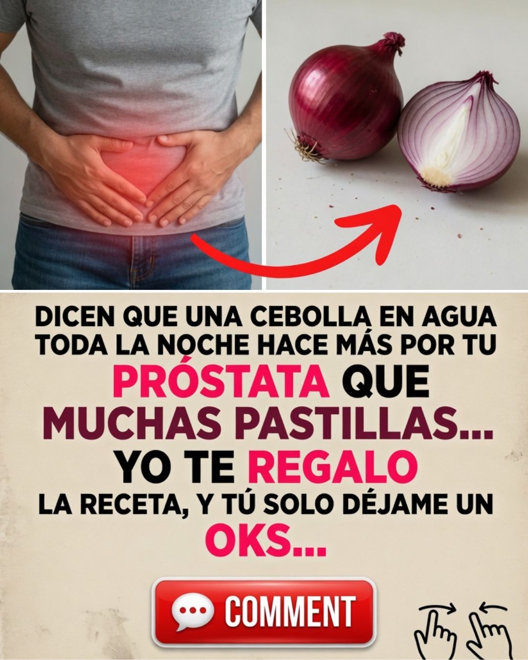 Cebolla y su cáscara: Remedios naturales para la próstata y la vejiga