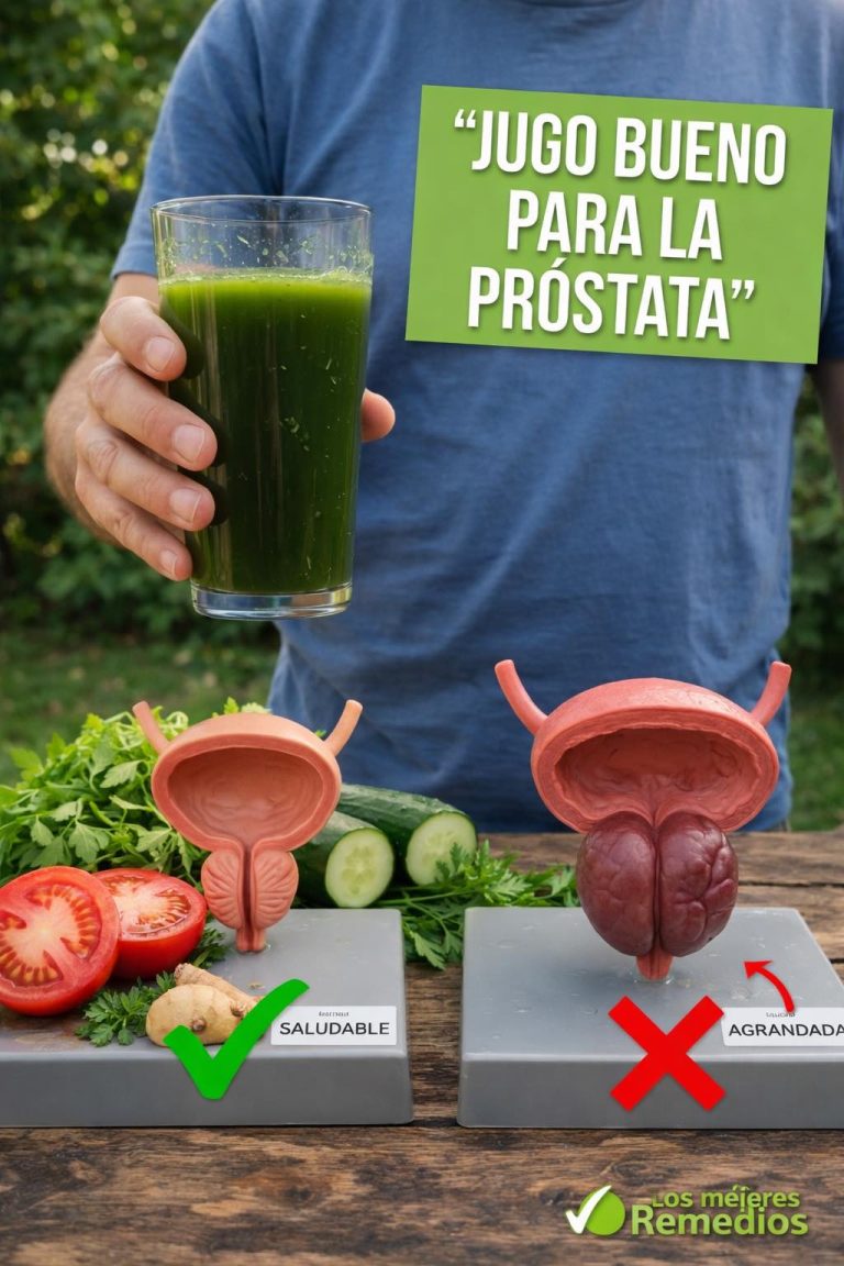 Jugo natural para la próstata y la vejiga: receta casera completa y modo de uso
