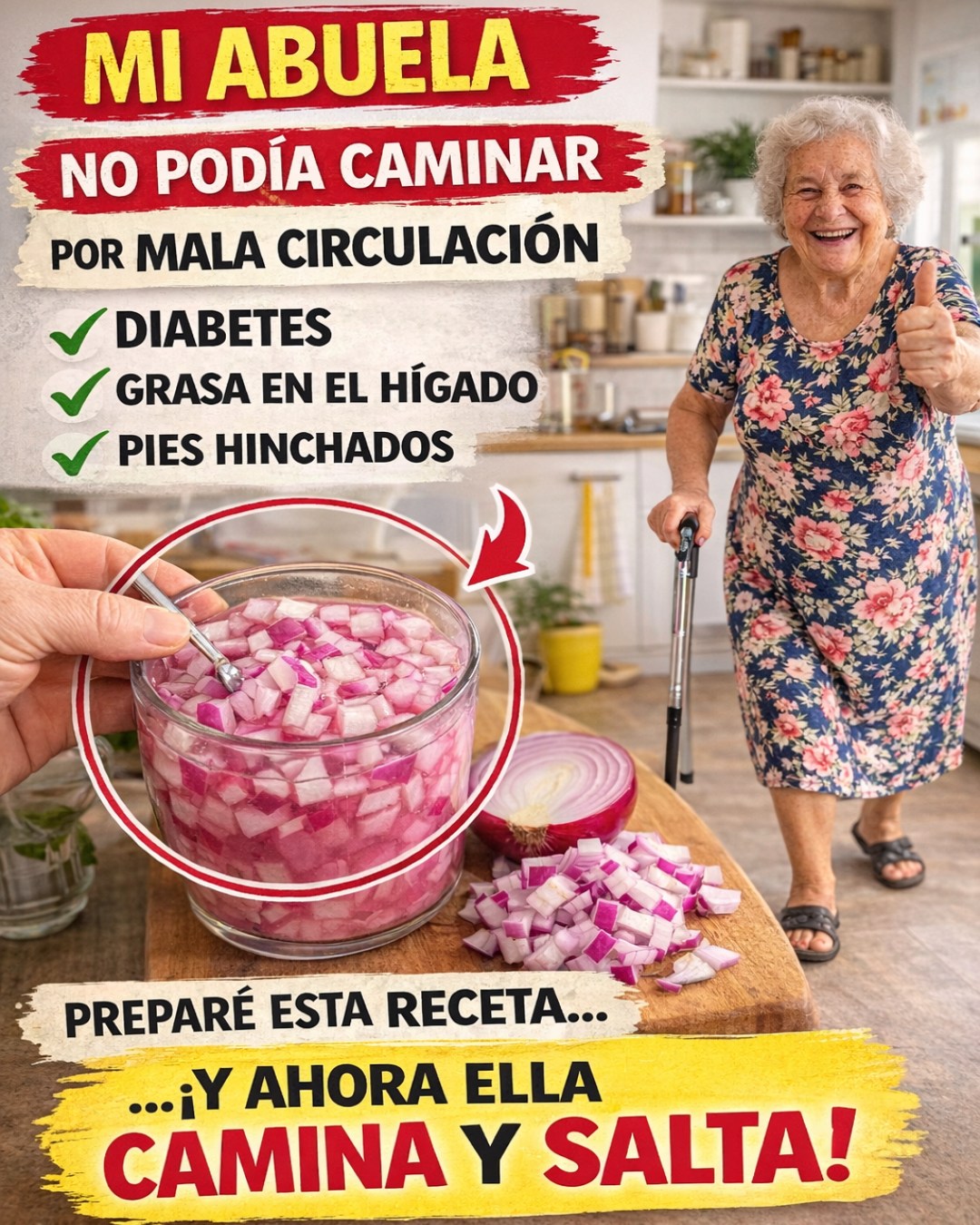 Cebolla Roja y Jengibre: El Dúo Natural para Apoyar tu Azúcar en la Sangre y Corazón Saludable