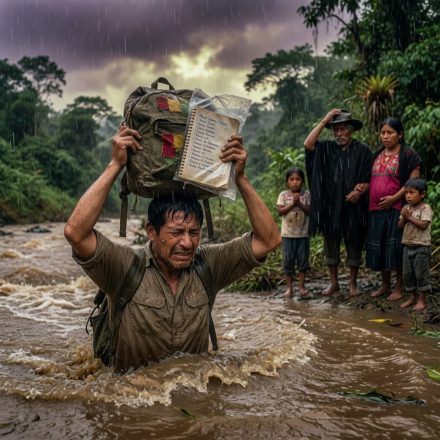 En el corazón de la Selva Lacandona, donde la niebla no se levanta, sino que se funde con las copas de los ceibas gigantes,
