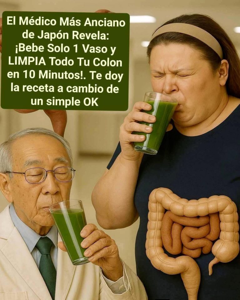 Jugo japonés para desintoxicar el colon y bajar el abdomen inflamado