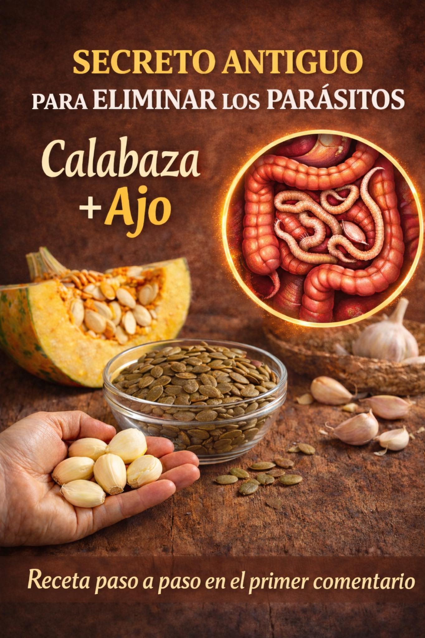 Remedio natural con semillas de calabaza y ajo: guía completa, beneficios y modo de uso