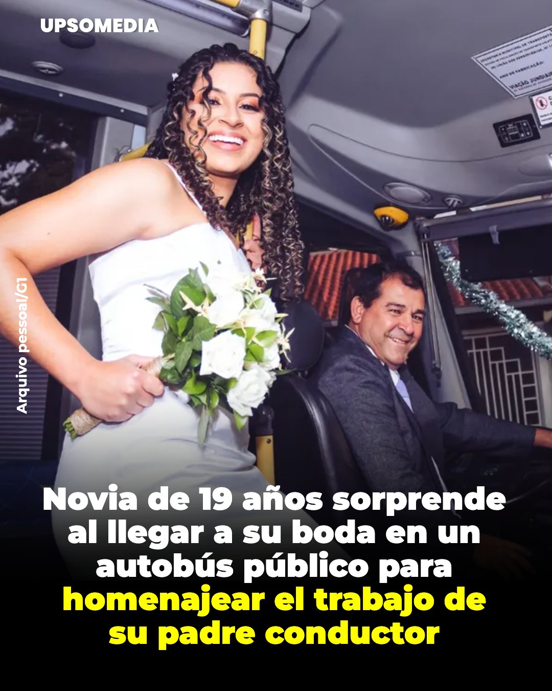Un viaje al altar: el autobús que convirtió el amor en homenaje
