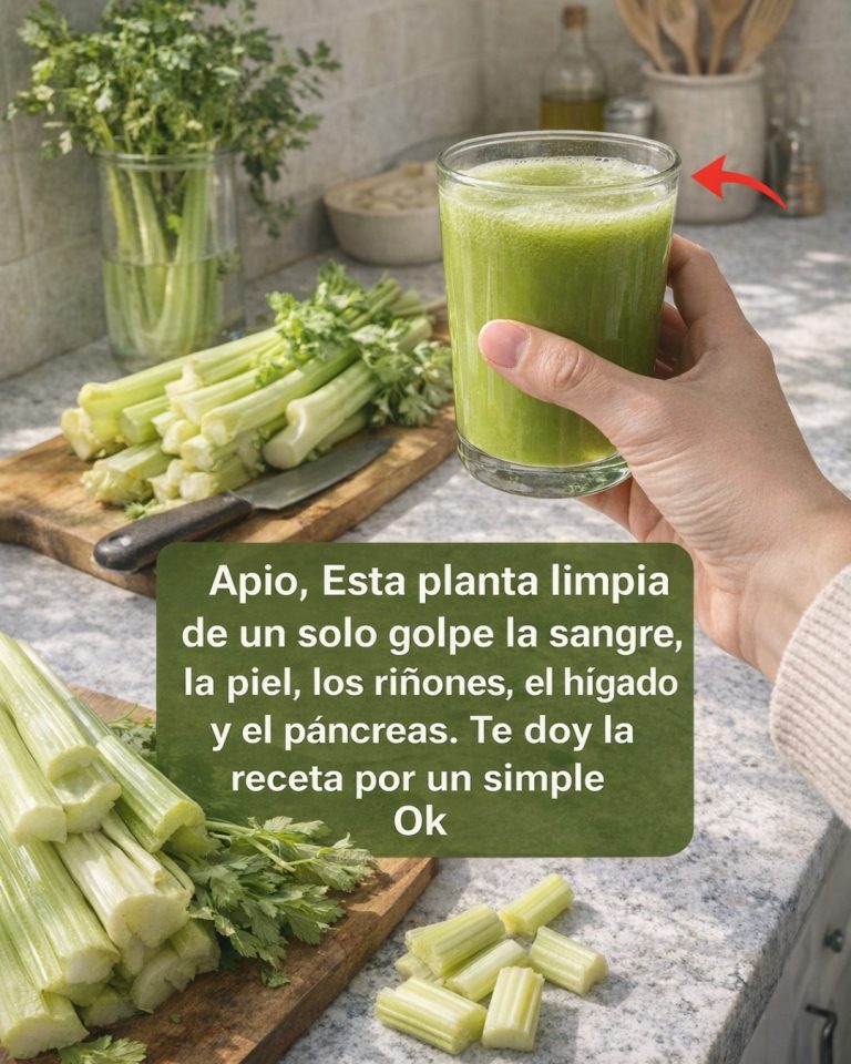 Apio: Esta Planta Puede Apoyar la Salud de tu Sangre, Piel, Riñones, Hígado y Páncreas… ¡Pero Hazlo de Esta Manera!