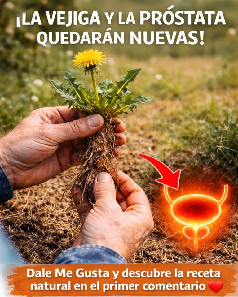 El Diente de León: La Planta que Crece en Tu Patio y Puede Apoyar tu Próstata y Vejiga