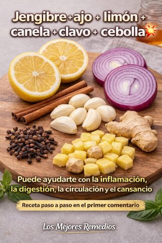 Bebida natural con jengibre y canela: beneficios y receta completa