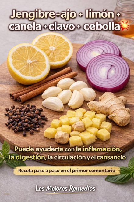 Bebida natural con jengibre y canela: beneficios y receta completa