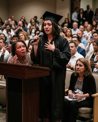 La expulsaron por una pulsera y en su graduación todo estalló