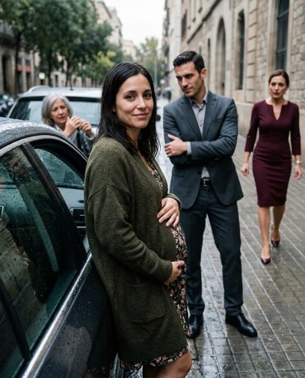 La vio firmar embarazada… sin saber que ya llevaba su ruina