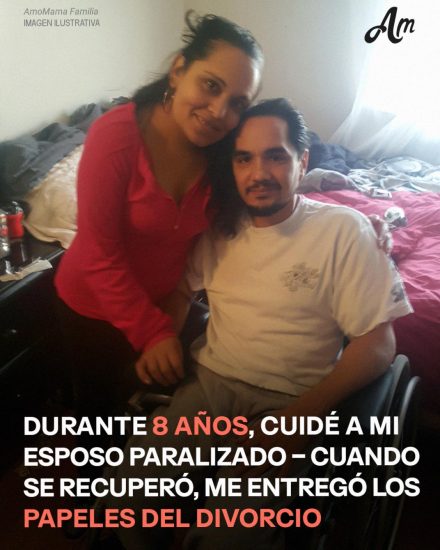 Durante 8 años cuidé de mi esposo paralítico – Cuando finalmente volvió a caminar, me dio los papeles del divorcio