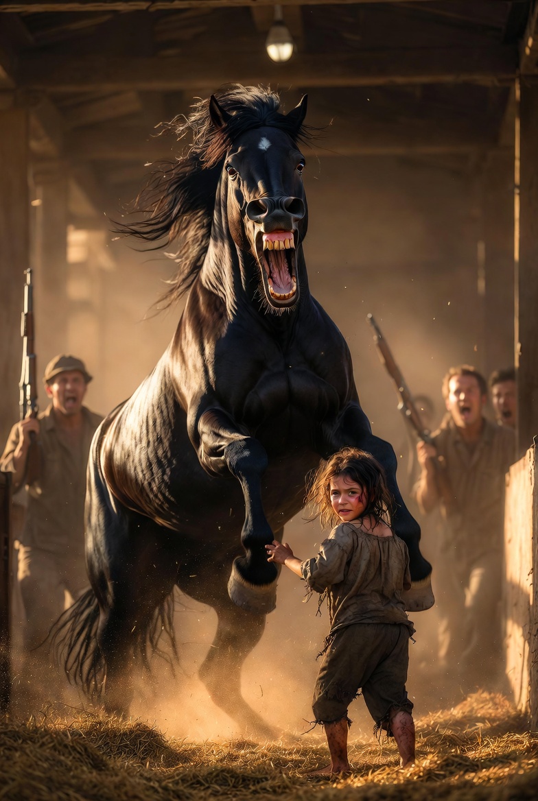 El Caballo Que Iba a Terminar y la Niña Que Nadie Quería: La Historia Completa Que Conmovió al Mundo