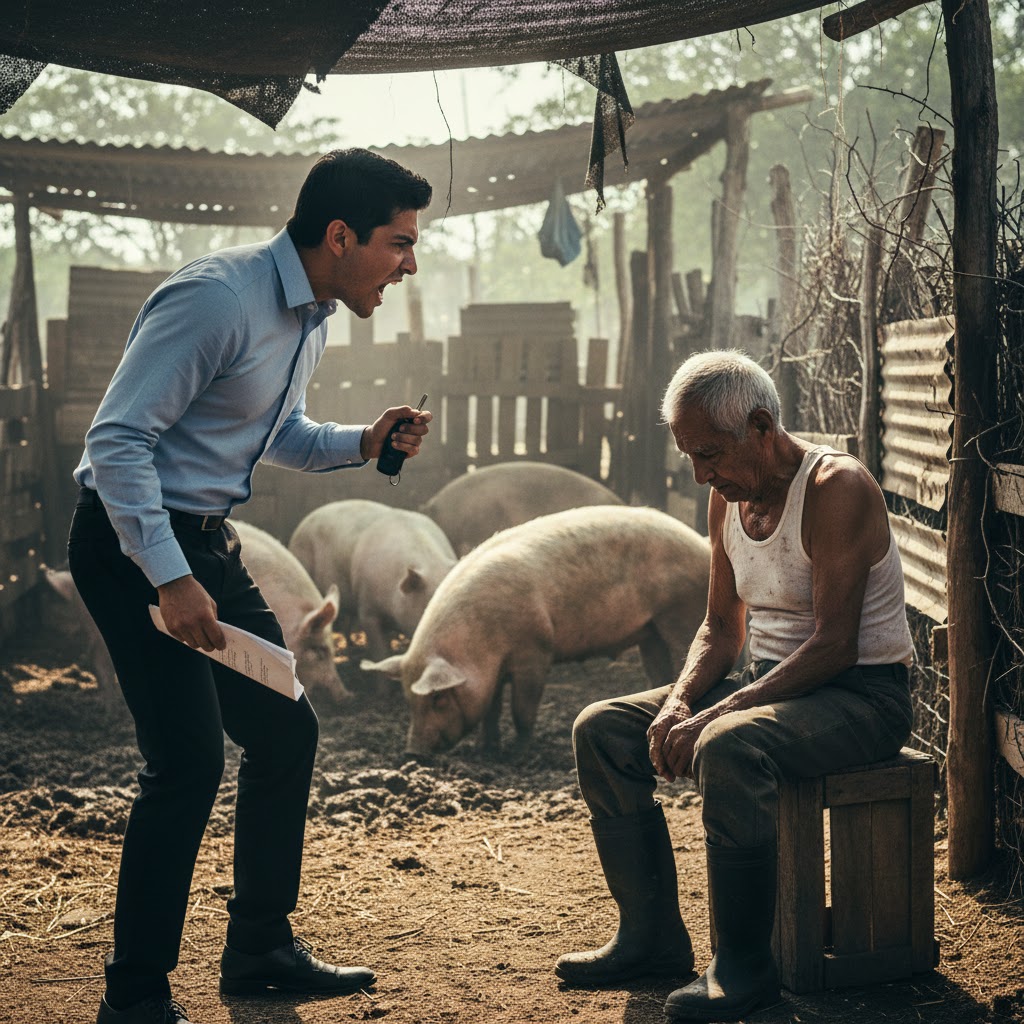 “¡HERMANO, ¿DÓNDE ESTÁ LA MANSIÓN QUE TE PEDÍ CONSTRUIR? ¿POR QUÉ ESTÁS DURMIENDO EN UN CORRAL DE CERDOS?!”