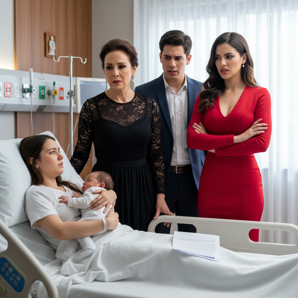 DESPUÉS DE DAR A LUZ A SU ÁNGEL, SU SUEGRA Y LA AMANTE DE SU ESPOSO LE ENTREGARON LOS PAPELES DE DIVORCIO — CREYERON QUE ERA UNA POBRE MUJER SIN NADA, SIN SABER QUE ELLA ERA LA DUEÑA DE TODO EL HOSPITAL Y DEL IMPERIO QUE LOS MANTENÍA CON VIDA