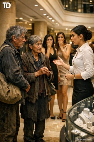 UNA PAREJA DE ANCIANOS SE HIZO PASAR POR MENDIGOS… PARA PONER A PRUEBA A LAS MUJERES QUE QUERÍAN CASARSE CON UN CEO