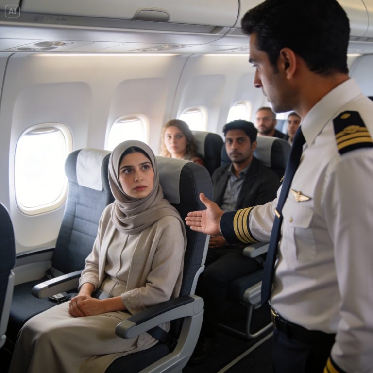 Piloto Ordena A Mujer Humilde Cambiar De Asiento, Sin Saber Que Era La Millonaria Dueña Del Avión…