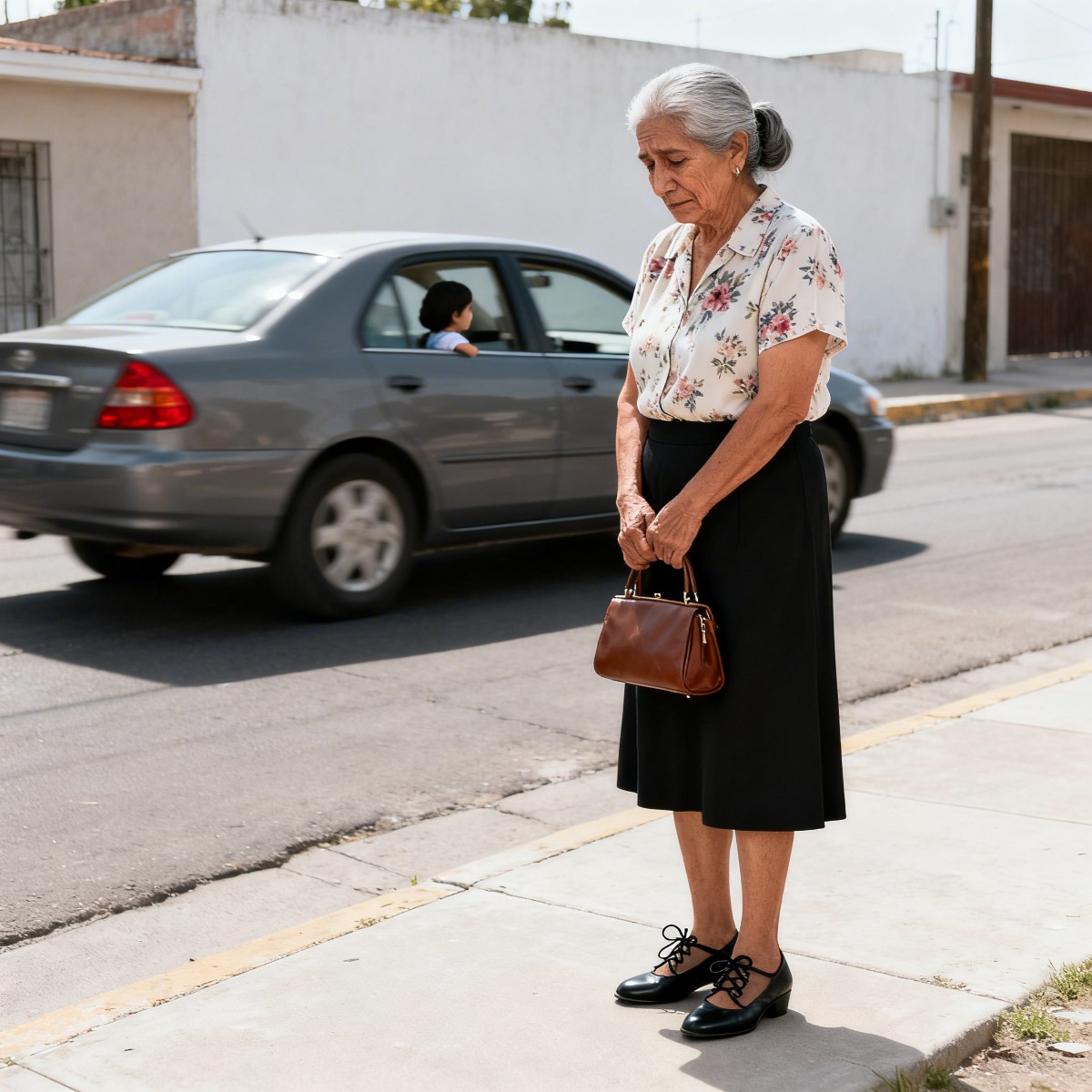 Toda la familia emocionada por salir a comer, y mi hijo dijo: “No hay lugar en el coche, mamá quédate.” Nadie imaginó que esas palabras me harían irme… y no volver jamás como antes.