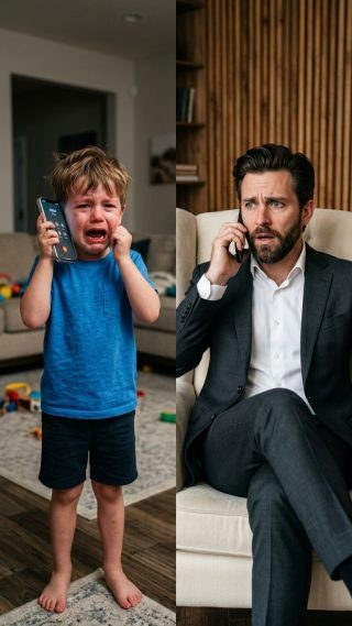 MILLONARIO LLAMA PARA DESPEDIR A SU EMPLEADA, PERO EL HIJO DE 6 AÑOS CONTESTA Y REVELA UN SECRETO QUE LE HELARÁ LA SANGRE
