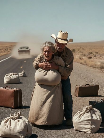 LOS ABANDONARON EN EL DESIERTO PARA VERLOS MORIR… PERO CUANDO LOS ANCIANOS LLEGARON A AQUELLA CABAÑA, DESCUBRIERON ALGO QUE HIZO TEMBLAR HASTA AL VIENTO.