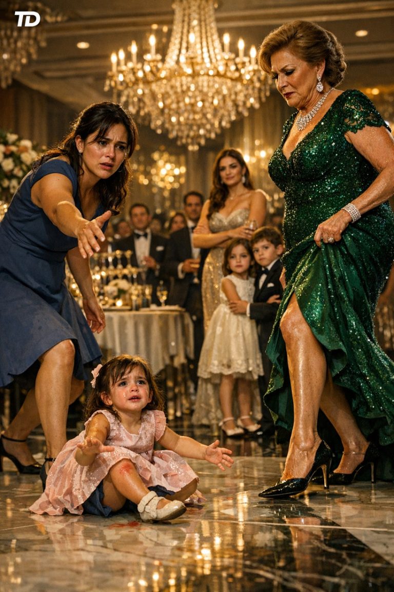 MI HIJA DE CUATRO AÑOS CORRIÓ A ABRAZAR A SU ABUELA, PERO MI MADRE SE HIZO HACIA ATRÁS Y LA APARTÓ CON EL TACÓN. “¡NO ME ARRUGUES EL VESTIDO CON TU POBREZA!”, LE GRITÓ. CUANDO MI NIÑA ME MIRÓ LLORANDO Y ME PREGUNTÓ: “MAMÁ… ¿SOY MALA?”, ME JURÉ A MÍ MISMA QUE ALGÚN DÍA SE ARRODILLARÍAN FRENTE A NOSOTRAS.