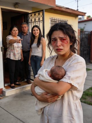 “Me echaron 24 horas después de mi cesárea… sin saber que la casa no era suya”