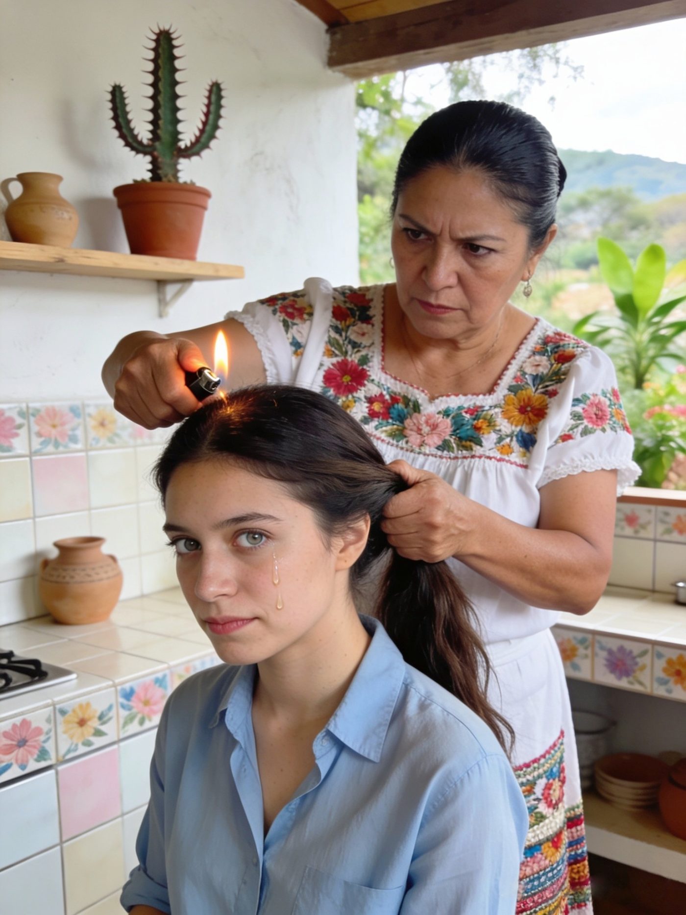 Cuando le dije a mi madre que compré una casa, después de ahorrar diez años para lograrlo, me agarró del pelo y me acercó un encendedor.
