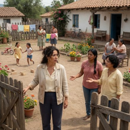 Mi esposo murió y heredé el rancho que me prohibió visitar; al abrir la puerta encontré mujeres escondidas, fotos de niñas y una amenaza que decía: “Deja de proteger lo que no te pertenece”.