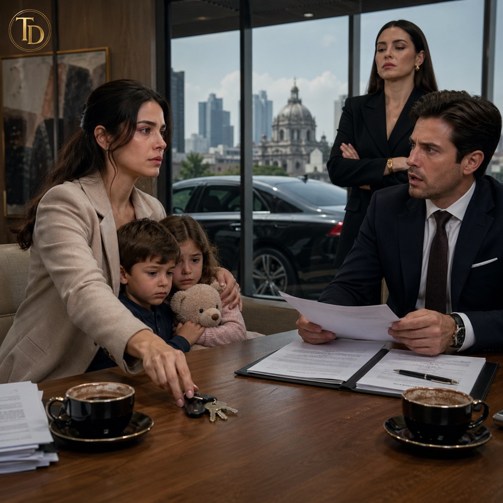 **Firmé el divorcio y él corrió a celebrar al “bebé varón” de su amante… Pero en la clínica, el doctor miró el ultrasonido y dijo: “Las fechas no coinciden”**