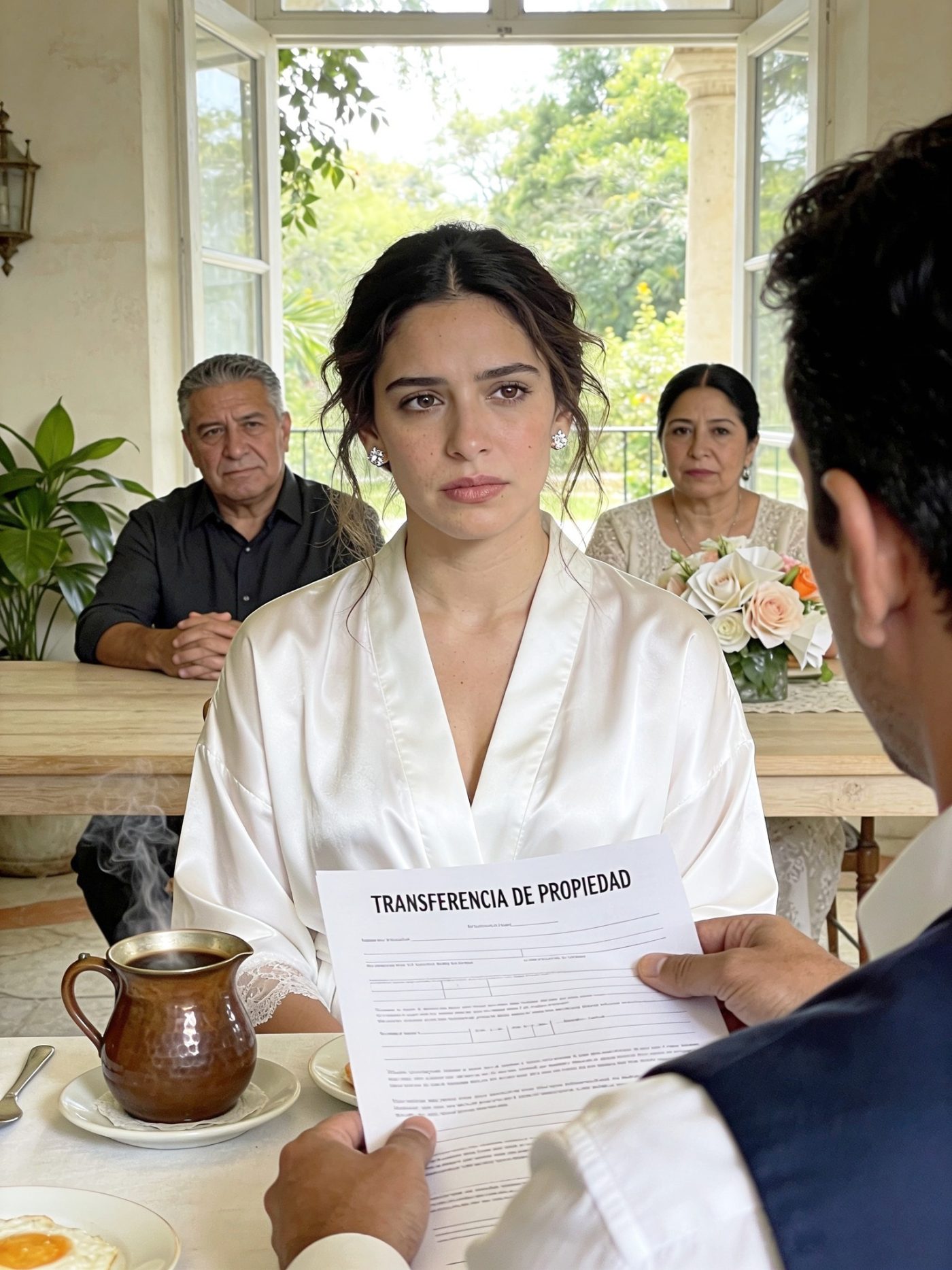 La mañana después de nuestra boda, mi esposo llevó un notario al desayuno para quedarse con la empresa que mi abuela había construido desde cero.