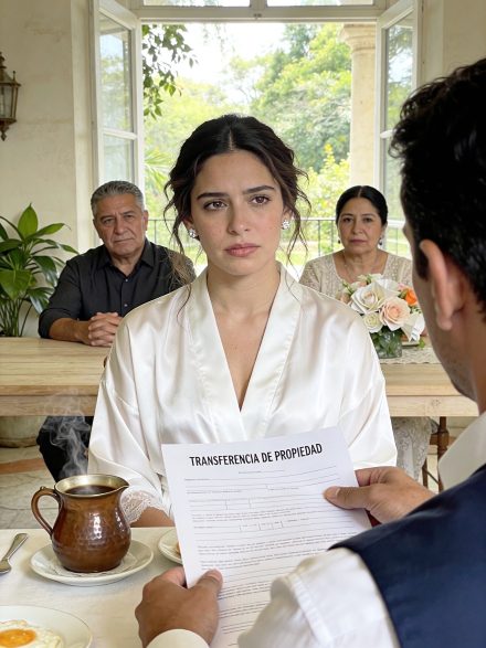 La mañana después de nuestra boda, mi esposo llevó un notario al desayuno para quedarse con la empresa que mi abuela había construido desde cero.