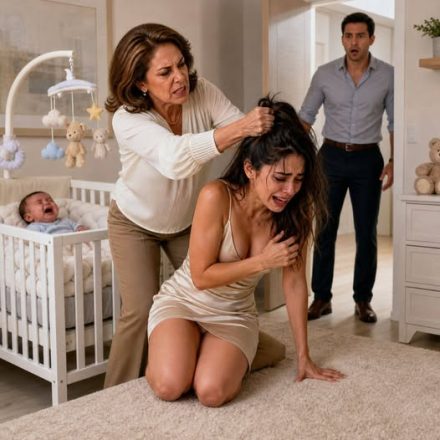 A las 2 de la madrugada, revisó la cámara del bebé y vio a su madre jalando a su esposa; cuando escuchó “mañana demostraré que está loca”,