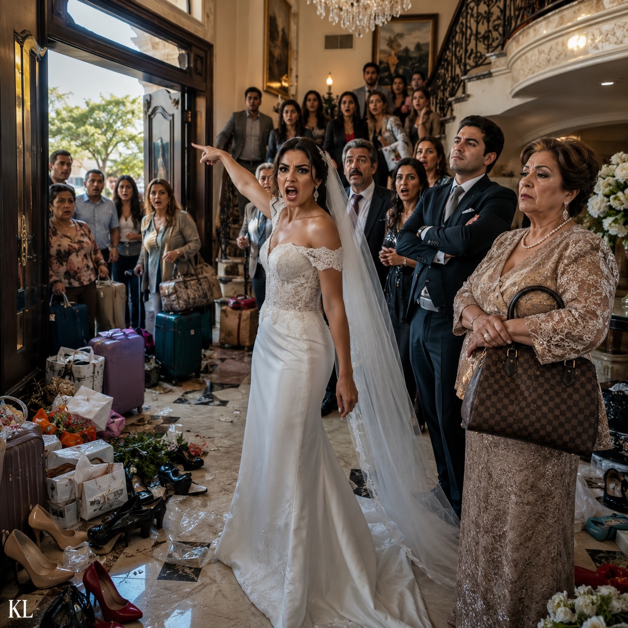 Esta mansión fue el regalo de bodas que mis padres y mi hermano mayor compraron para mí antes de que me casara. Y aun así, el mismo día de la boda, mis suegros llegaron arrastrando a toda la familia del lado de mi esposo —más de cincuenta personas— para instalarse allí. Ocuparon incluso mi habitación nupcial y dejaron basura por toda la casa, como si aquel lugar les perteneciera desde siempre.
