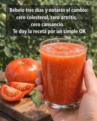 Bébelo tres días y notarás el cambio,: cero colesterol, cero artritis…Ver más