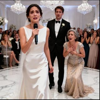 Una hora antes de la boda, oí por casualidad a mi prometido susurrándole a su madre: «No me importa ella; solo quiero su dinero». Me sequé las lágrimas en silencio, caminé hacia el altar con la cabeza bien alta y, en lugar de decir «Sí, quiero», dije algo que hizo que mi suegra se llevara la mano al pecho allí mismo, en medio del salón…