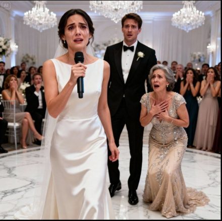 Una hora antes de la boda, oí por casualidad a mi prometido susurrándole a su madre: «No me importa ella; solo quiero su dinero». Me sequé las lágrimas en silencio, caminé hacia el altar con la cabeza bien alta y, en lugar de decir «Sí, quiero», dije algo que hizo que mi suegra se llevara la mano al pecho allí mismo, en medio del salón…
