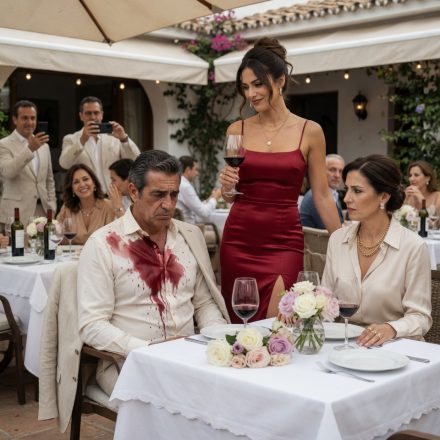 Soporté que mi hijastra me humillara en su cumpleaños mientras mi esposa justificaba su desprecio. Creían que yo aguantaría todo por amor a la familia. “Tú no puedes exigirle respeto”, me sentenció mi mujer. Mi fría venganza financiera los dejó literalmente en la calle.