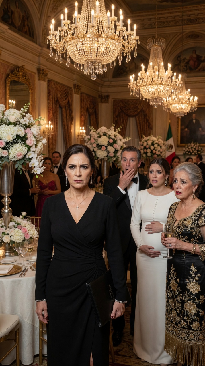 Descubrí que mi esposo organizó una fiesta de cinco estrellas para celebrar que su amante estaba embarazada. Cuando irrumpí en el salón frente a todos sus invitados, no derramé una sola lágrima: “Hoy no he venido a llorar, he venido a recuperar mi nombre”, declaré, justo antes de revelar el secreto que los dejaría aterrados y en la ruina absoluta.