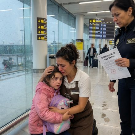 Una niña de siete años fue abandonada en el aeropuerto por su propia familia, y el mensaje que recibió su madre decía: “Ven por ella y no hagas dramas”