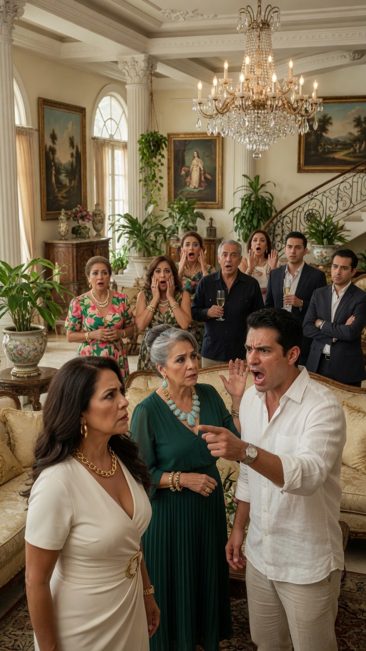 Mi hijo me exigió humillarme ante su suegra o largarme de su casa… pero el muy iluso olvidó que las escrituras y toda su vida de lujos seguían a mi nombre.