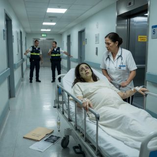 Desperté en el hospital tras la golpiza de mi suegra y vi a una “doctora” desconectando mi suero. Era ella, intentando sacarme a escondidas para callarme para siempre. “Auxilio”, alcancé a murmurar antes de que los guardias descubrieran su macabro secreto.