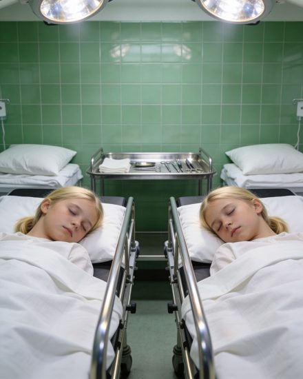 Durante la autopsia de unas niñas gemelas, el médico oyó risas de niños… entonces notó UN DETALLE IMPACTANTE en sus cuerpos… “Si esas niñas vuelven a abrir los ojos, alguien en esa casa va a terminar esposado esta misma noche.”