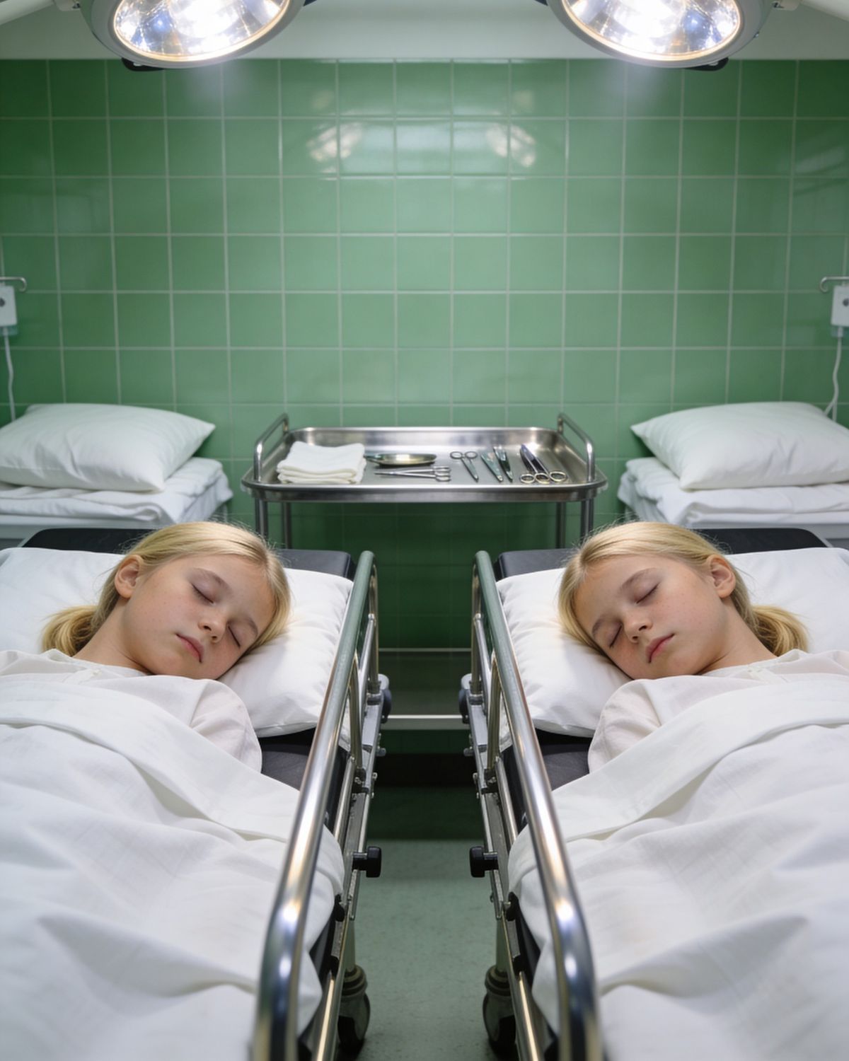 Durante la autopsia de unas niñas gemelas, el médico oyó risas de niños… entonces notó UN DETALLE IMPACTANTE en sus cuerpos… “Si esas niñas vuelven a abrir los ojos, alguien en esa casa va a terminar esposado esta misma noche.”