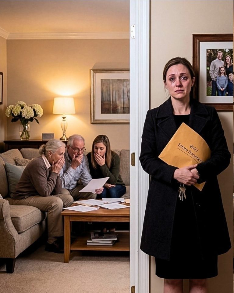 Regresé del funeral para contarles a mis padres y a mi hermana que mi esposo me había dejado 8.5 millones de dólares y seis lofts en Manhattan